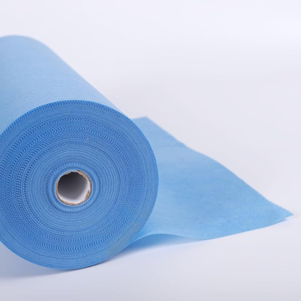 Disposable BLUE 30GSM Non-Woven Bed Sheet 80x180CM